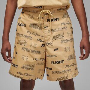 NEW Jordan Flight MVP Men’s Woven Shorts Beige DX9726-252, Size S